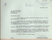 [Carta] 1957 febrero 14, Madrid, España [a] Juan Mujica