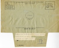 [Telegrama] 1971 octubre 22, Milán, Italia [a] Pablo Neruda  [manuscrito] Giovanni Biga Ariosto.