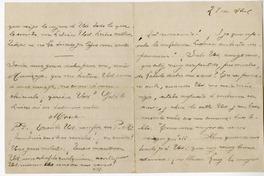 [Carta] [1914] abril 29, Santiago, Chile [a] Julio Munizaga  [manuscrito] María Monvel.