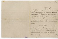 [Carta] [1915] lunes 20, Santiago, Chile [a] Julio Munizaga  [manuscrito] María Monvel.