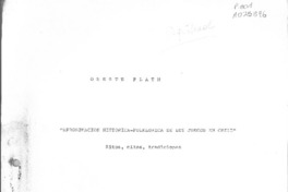 Aproximación histórica-folklórica de los juegos en Chile : ritos, mitos y tradiciones [manuscrito] / Oreste Plath.
