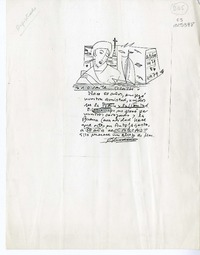 [Tarjeta] 1979 octubre, [Antofagasta], [Chile] [a] Oreste Plath  [manuscrito] Andrés Sabella.