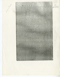 [Carta] 1976 julio 20, Antofagasta, Chile [a] Oreste Plath  [manuscrito] Andrés Sabella.