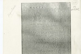 [Carta] 1976 julio 20, Antofagasta, Chile [a] Oreste Plath  [manuscrito] Andrés Sabella.