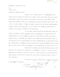 [Carta] 1982 mayo 5, Chillán, Chile [a] Oreste Plath  [manuscrito] Juan Gabriel Araya G.