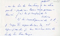 [Carta] 1984 noviembre 15, Santiago, Chile [a] Oreste Plath  [manuscrito] Humberto Díaz Casanueva.