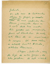 [Carta] 1954 septiembre 8, Isla Negra, Chile [a] Gabriela Mistral  [manuscrito] Pablo Neruda.