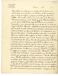 [Carta] [1900] Valdivia, Chile [a] [Eusebio Lillo]  [manuscrito] Juan Türke.