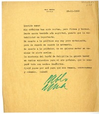 [Carta] 1968 noviembre 28, Isla Negra, Chile [a] Hans Ehrmann  [manuscrito] Pablo Neruda.