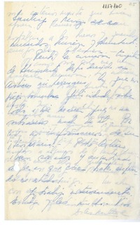 [Carta] 1960 marzo 28, Santiago, Chile [a] Humberto Díaz-Casanueva  [manuscrito] Ester Matte.