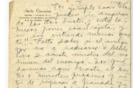 [Carta] 1951 abril 18, Sevilla, España [a] Gastón [Castelló Bravo]  [manuscrito] Stella Corvalán.