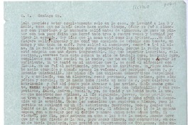 [Carta] [1950] domingo 25, [México] [a] Lola Falcón  [manuscrito] Luis Enrique Délano.