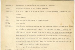 La vuelta de don Quijote  [manuscrito] Joaquín Edwards Bello.