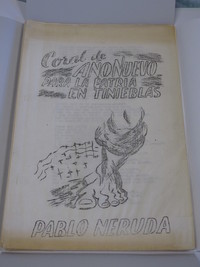Coral de año nuevo para la patria en tinieblas Pablo Neruda.