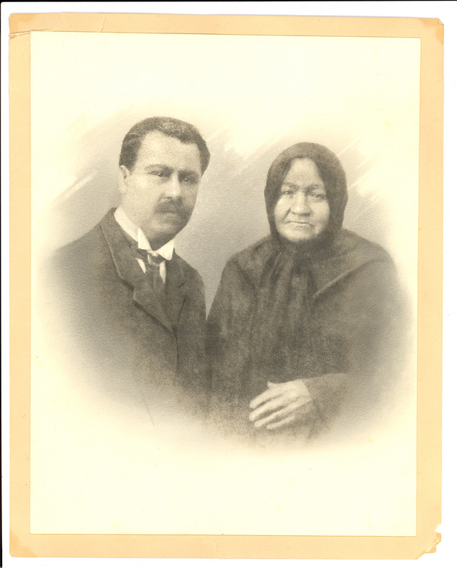 [Retrato de Jerónimo Godoy Villanueva e Isabel Villanueva de Godoy]  [fotografía]