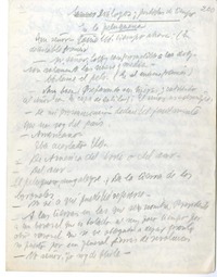 De diálogos y pérdidas de tiempo  [manuscrito] Juan Guzmán Cruchaga.