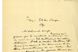 [Carta] 1945 febrero 8, Viña del Mar, Chile [a] Roque Esteban Scarpa  [manuscrito] Pedro Prado.