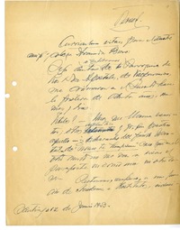 [Carta] 1953 junio 12, Santiago, Chile [a] Fidel Araneda Bravo  [manuscrito] Emilio Rodríguez Mendoza.