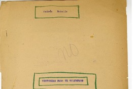 Historias para el relámpago  [manuscrito] Andrés Sabella.