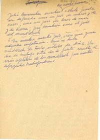[Alimentación]  [manuscrito] Oreste Plath.