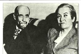 [Gabriela y Juan Ramón Jiménez]  [fotografía].