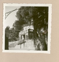 [Casa de Gabriela Mistral en Rapallo]  [fotografía].