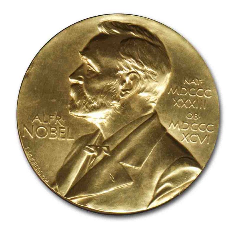[Medalla Premio Nobel de Literatura]  [fotografía].