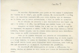 [Carta] [entre 1930 y 1939] Rancagüa, Chile [a] Gonzalo Drago  [manuscrito] Oscar Castro Z.