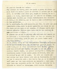 [Carta] [1967] enero 25, Rusia [a] Hernán del Solar.  [manuscrito] Joaquín Gutiérrez Mangel.