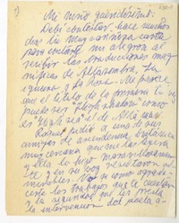 [Carta] 1977 julio 11, Santiago, Chile [a] Fernando Guzmán  [manuscrito] Juan Guzmán Cruchaga.