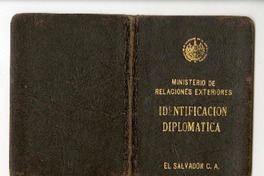 [Pase diplomático] 1957 diciembre 4, El Salvador [a] Juan Guzmán Cruchaga  [manuscrito] Ministerio de Relaciones Exteriores (El Salvador).