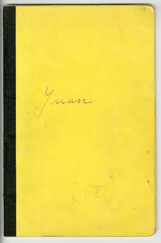 Soneto  [manuscrito] Juan Guzmán Cruchaga.