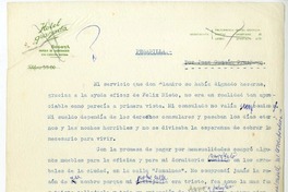 Pesadilla  [manuscrito] Juan Guzmán Cruchaga.