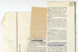 Matilde Ladrón de Guevara y Gabriel Egaña  [manuscrito]