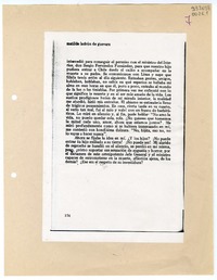 [Extractos de artículos]  [manuscrito] Matilde Ladrón de Guevara.