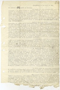 [Carta] 1953 abril 21, Argentina [a] Mi querida Matilde Ladrón de Guevara  [manuscrito] [Ana Emilia Lahitte].