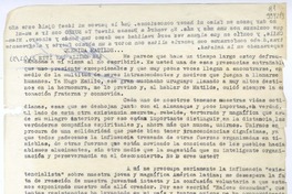 [Carta] 1953 noviembre 23, Argentina [a] Querida Matilde  [manuscrito] Ana Emilia Lahitte.