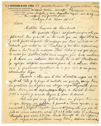 [Carta] 1955 febrero 7, Santiago [a] Matilde Guevara de Arredondo  [manuscrito] [M. de Guevara].