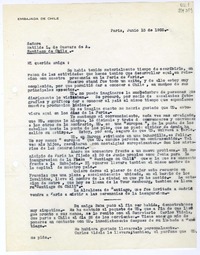 [Carta] 1955 junio 15, Paris [a] Matilde L. de Guevara de A., Santiago de Chile  [manuscrito] Juan B. Rossetti.