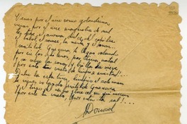 [Carta] [cerca de 1950] [a] Matilde Ladrón de Guevara  [manuscrito] [Nina] Donoso.