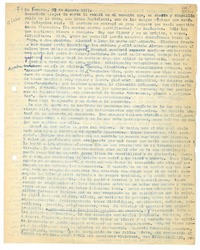 [Carta] 1957 agosto 23, Le Focette, [Italia] [a] Recordada vieja  [manuscrito] [Matilde Ladrón de Guevara].