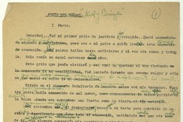 Miel y ceniza  [manuscrito] Matilde Ladrón de Guevara.