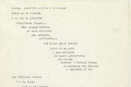 Llamado a las mujeres  [manuscrito] Matilde Ladrón de Guevara.