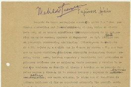 Fujimori físico  [manuscrito] Matilde Ladrón de Guevara.