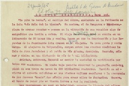 El otro yo del paraíso  [manuscrito] Matilde Ladrón de Guevara.