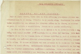Africa en sus danzas  [manuscrito] Matilde Ladrón de Guevara.