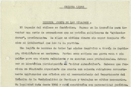 Moderna corte de los milagros  [manuscrito] Matilde Ladrón de Guevara.
