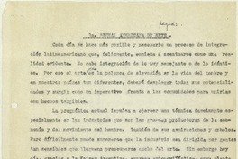 3a. bienal americana de arte  [manuscrito] Matilde Ladrón de Guevara.