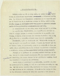 Plebiscito  [manuscrito] Matilde Ladrón de Guevara.