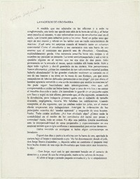 Lavaderos de oro barra  [manuscrito] Matilde Ladrón de Guevara.